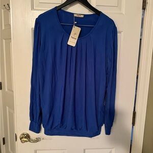 New blue blouse